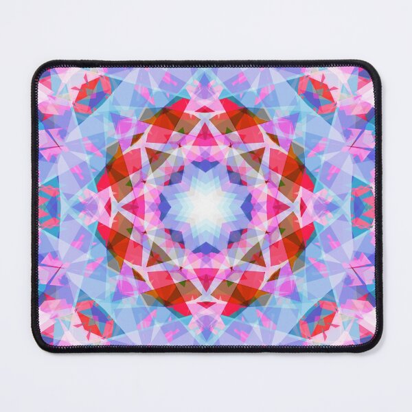 Item preview, Modern Colourful Vibrant Red Blue Pink Festive Christmas Holiday Star Pattern designed and sold by PatternPerfect.
