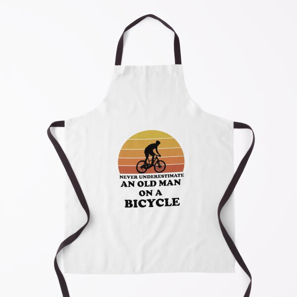 Item preview, never underestimate an old man on a bicycle, Birthday Gifts, Men's Bicycle, Fathers Day Gift Idea, Gifts For Cyclist designed and sold by adjamine.