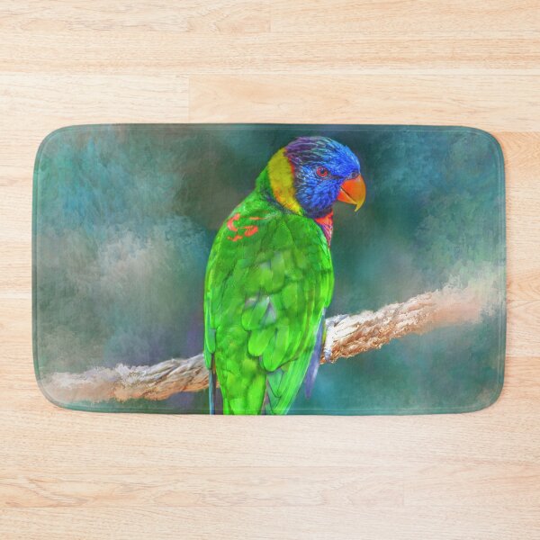 Item preview, Bird 80 Green Parrot designed and sold by artbylucie.