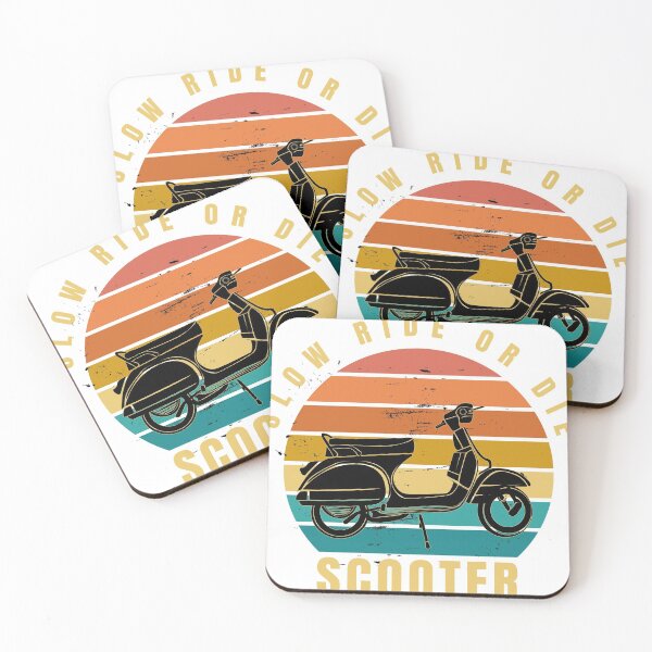 Item preview, Slow ride or die - Scooter designed and sold by Taz-Clothing.