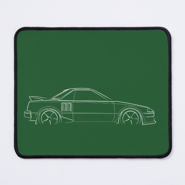 Item preview, 1986 Toyota MR2 - profile stencil, white designed and sold by mal-photography.