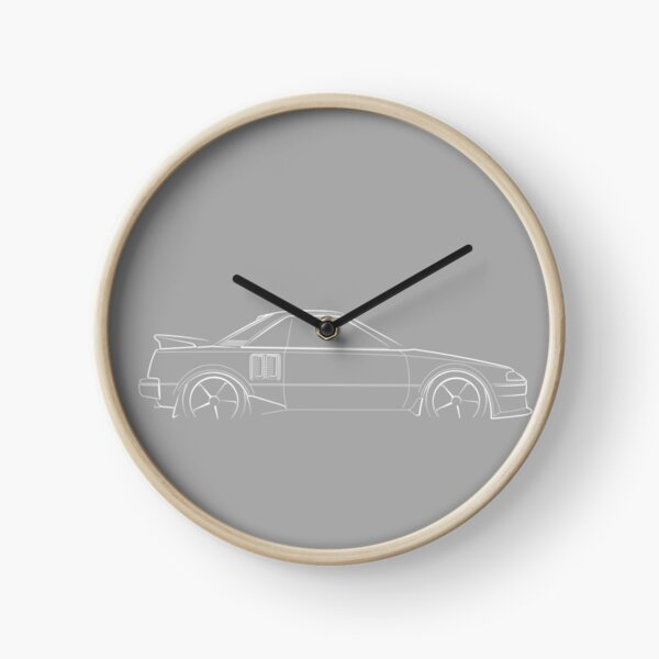 Item preview, 1986 Toyota MR2 - profile stencil, white designed and sold by mal-photography.