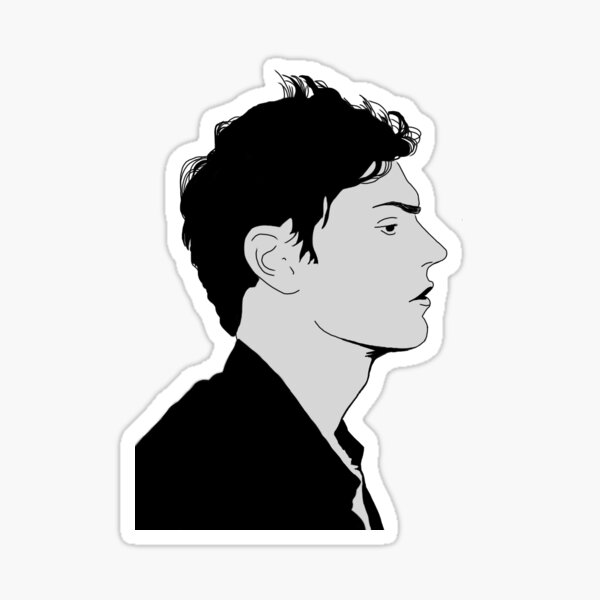 Evan Peters Sticker
