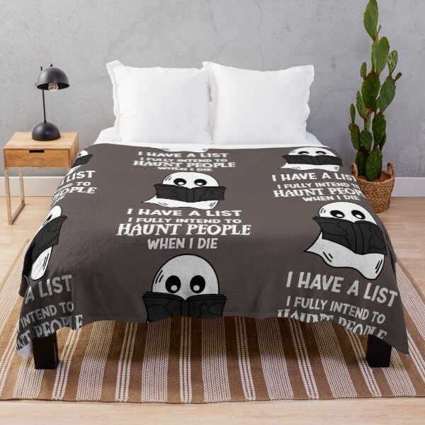 Item preview, I Fully Intend To Haunt People when I die I have a list designed and sold by RE PIXEL.