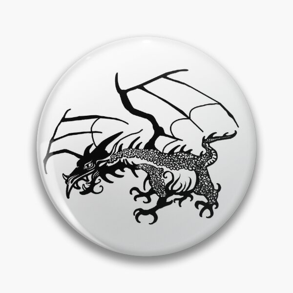Artikelvorschau, Drachentattoo entworfen und verkauft von FarWestDesigns.