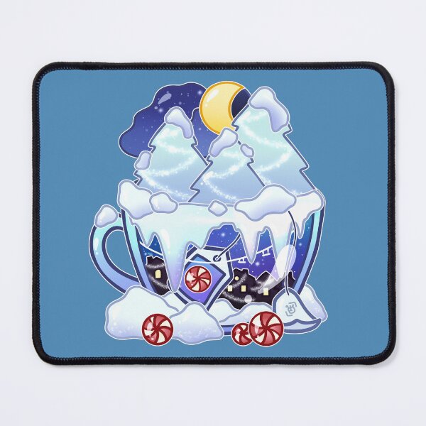 Item preview, Winter Wonderland Peppermint Tea designed and sold by heysoleilart.