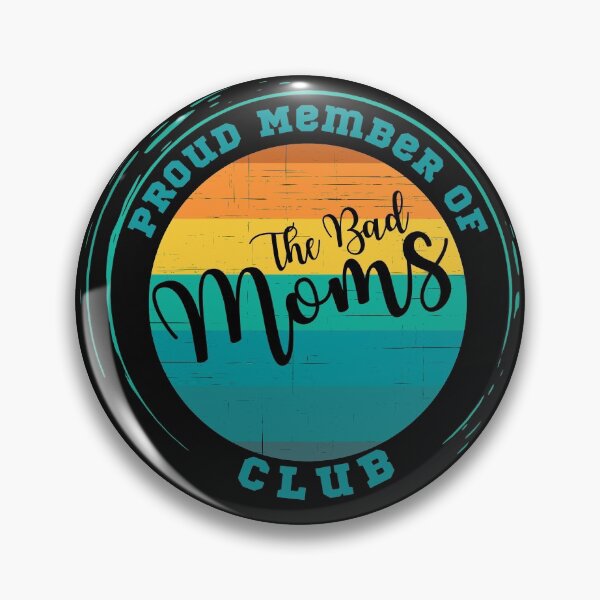Item preview, retro vintage proud member of the bad moms club designed and sold by Anela-MC.