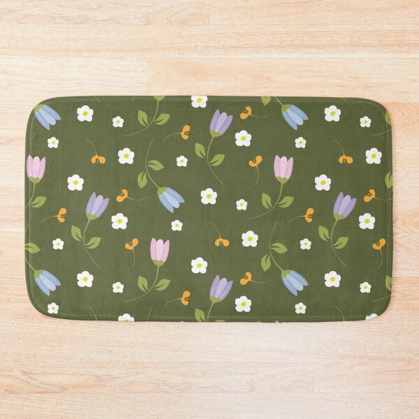 Item preview, Spring flowers - Green moss designed and sold by Ictodesign Merchandise.