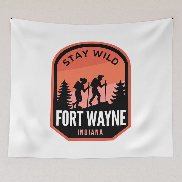 Item preview, Fort Wayne Indiana Hiking in Nature designed and sold by HalpinDesign.