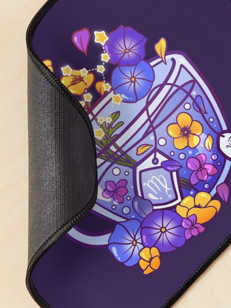 Alternate view of Virgo Zodiac Teacup Mouse Pad