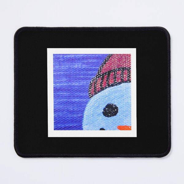 Item preview, Snowman Portrait #7 designed and sold by ErinBrieArt.