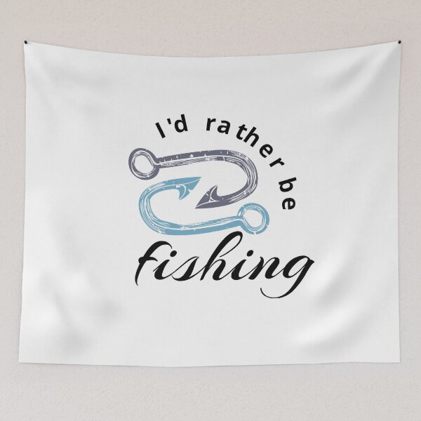 Item preview, I'd Rather Be Fishing designed and sold by RedTop Tees.