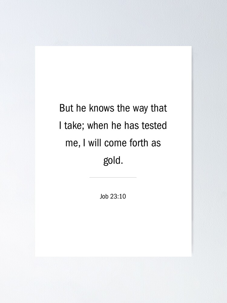 He Knows The Way {Poster}