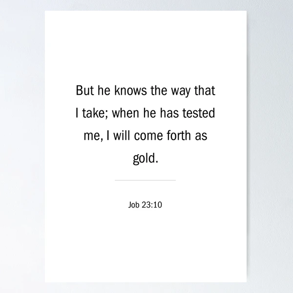 He Knows The Way {Poster}
