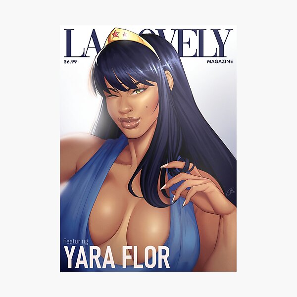 La Lovely - Yara Flor Cover Photographic Print
