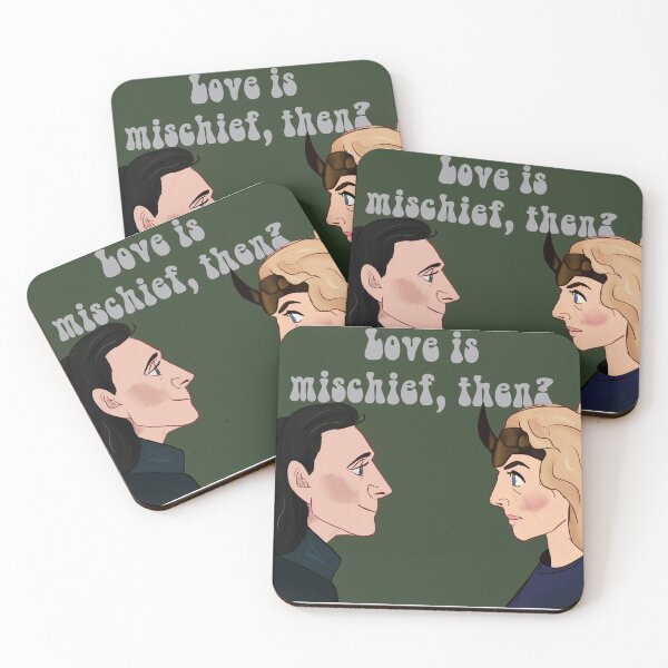 Item preview, Love is mischief, then?  designed and sold by alliehayss.