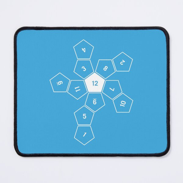 Item preview, Blue Unrolled D12 designed and sold by clarkstpress.