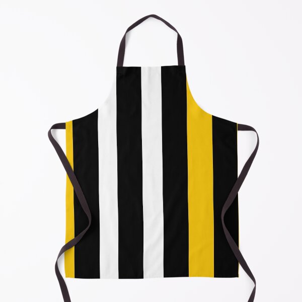 Item preview, Vertical Line Pattern Yellow Black and White Colors designed and sold by Cultradesign.
