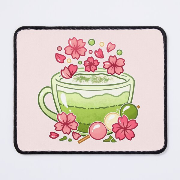 Sakura Matcha Tea Mouse Pad