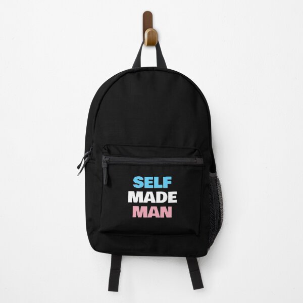 Item preview, Self made man trans flag colors men designed and sold by Inspirationmotivation.