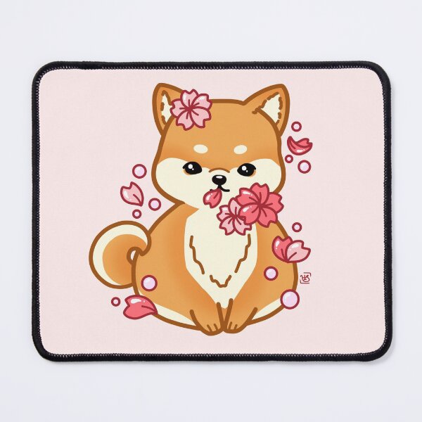 Item preview, Sakura Shiba Inu designed and sold by heysoleilart.