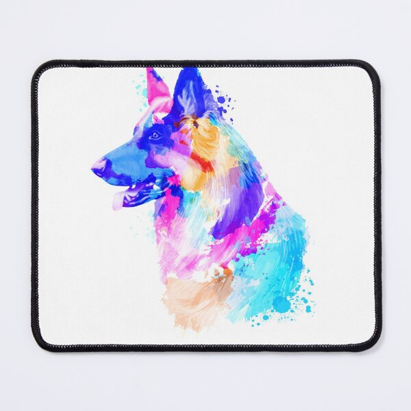 Item preview, German Shepherd, German Shepherd Painting, German Shepherd Portrait, German Shepherd art, German Shepherd illustration designed and sold by RomanDigitalArt.