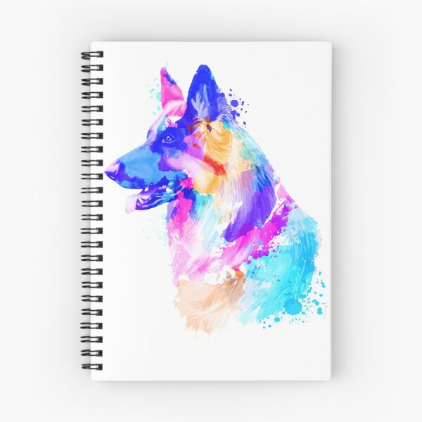 Item preview, German Shepherd, German Shepherd Painting, German Shepherd Portrait, German Shepherd art, German Shepherd illustration designed and sold by RomanDigitalArt.