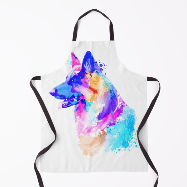 Item preview, German Shepherd, German Shepherd Painting, German Shepherd Portrait, German Shepherd art, German Shepherd illustration designed and sold by RomanDigitalArt.