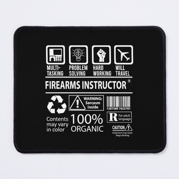 Item preview, Firearms Instructor T Shirt - MultiTasking Certified Job Gift Item Tee designed and sold by teatordena.