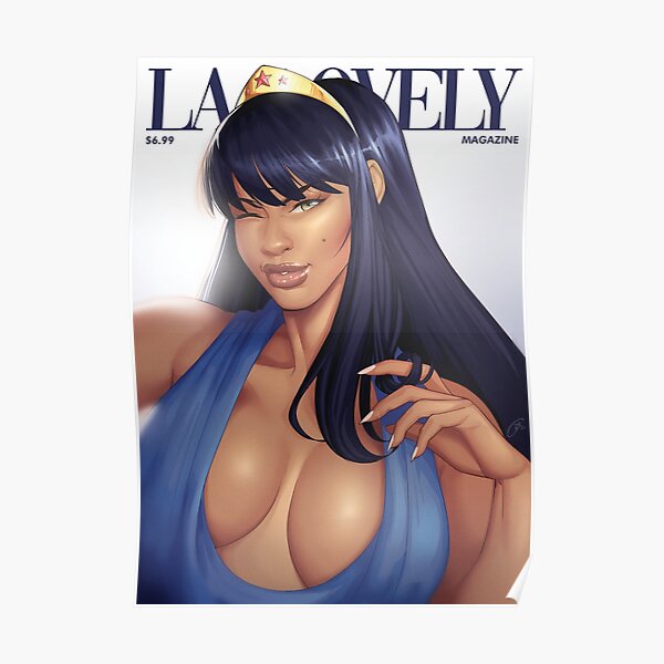 La Lovely - Yara Flor Cover Deluxe Poster