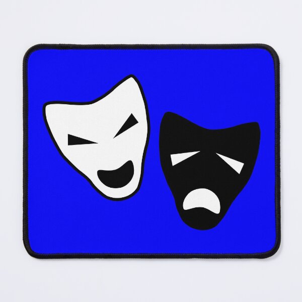 Item preview, Comedy / Tragedy Masks designed and sold by Good-Looking Corpse.