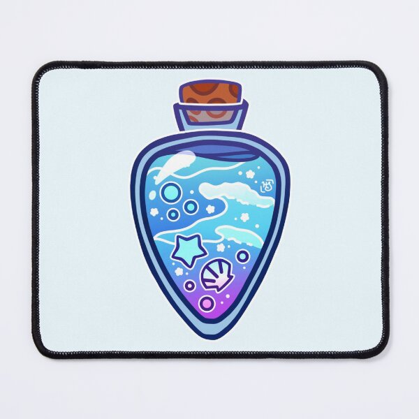 Item preview, Mermaid Potion Bottle designed and sold by heysoleilart.