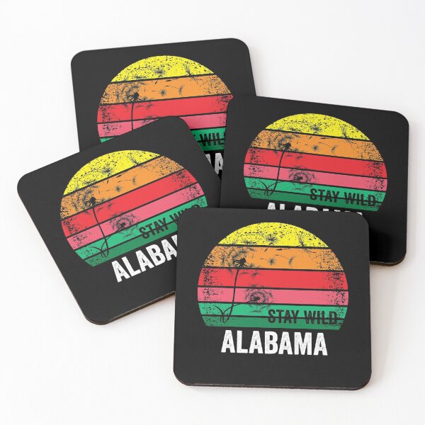 Item preview, Vintage sunset: Stay Wild ALABAMA designed and sold by Department61.