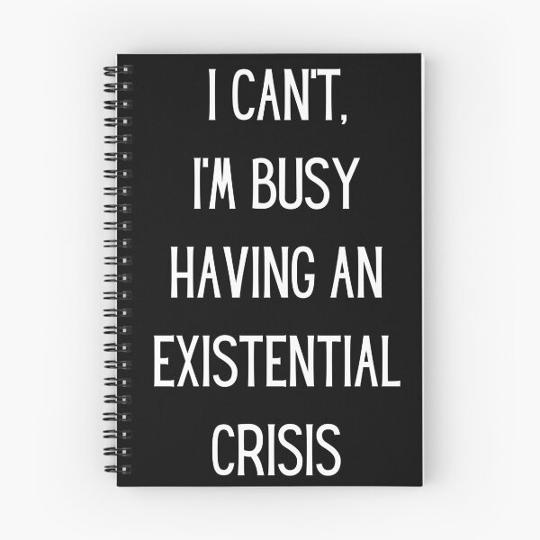 Item preview, I'm Busy Having an Existential Crisis designed and sold by RaineLight.