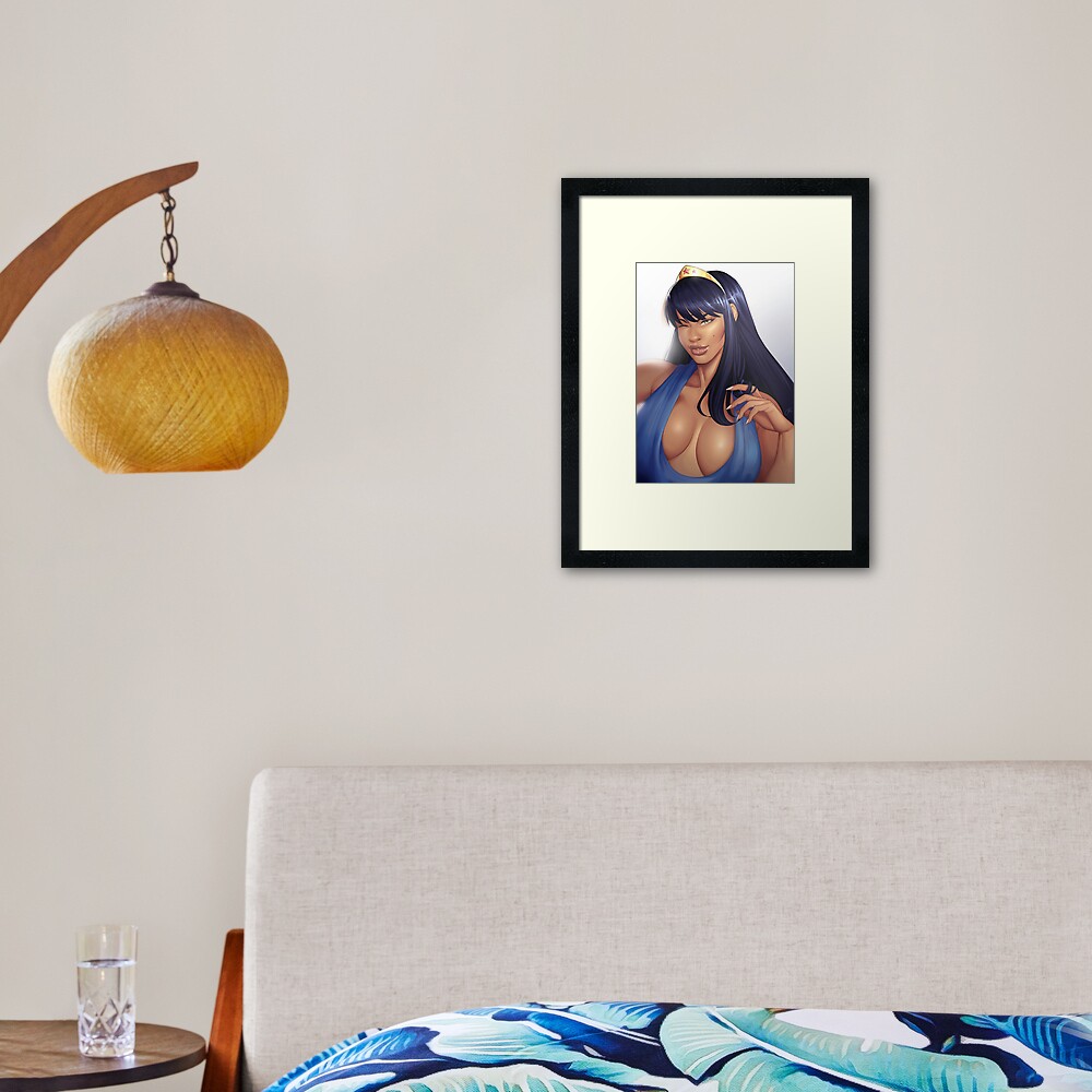 Item preview, Framed Art Print designed and sold by FreeGlassArt.