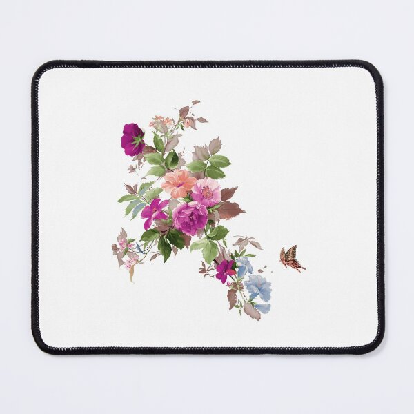 Item preview, Vintage Lovely Flowers And Butterfly designed and sold by PedroStyle.