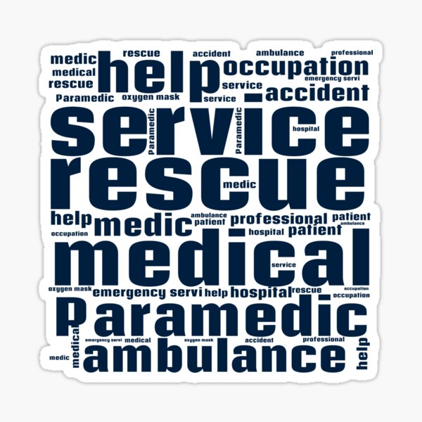 Item preview, EMT Words designed and sold by franktact.