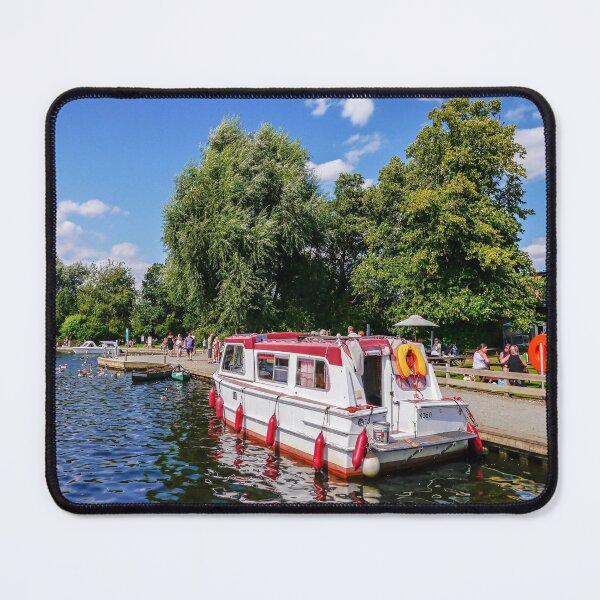 Item preview, Boat on Norfolk Broads designed and sold by ScenicViewPics.