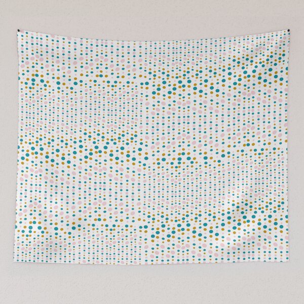 Item preview, White Abstract Dots designed and sold by MIZIdesigns.