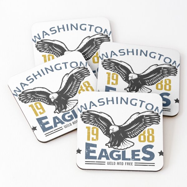 Aperçu de l'œuvre Washington 1988 aigles sauvages et libres créée et vendue par trip of a lifestyle.