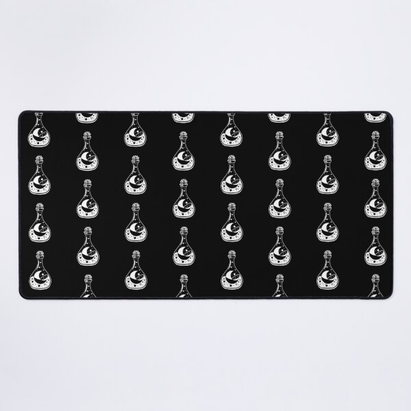 Pagan Wicca Witchy Witch Moon Water Desk Mat