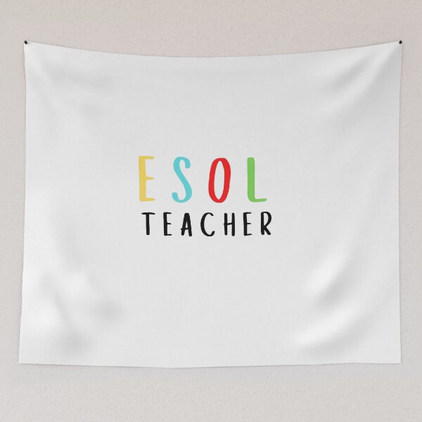 Item preview, ESOL Teacher designed and sold by teez4dayz.