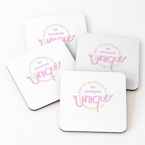Item preview, Dont Try To Be Perfect Sticker designed and sold by molsstudio.