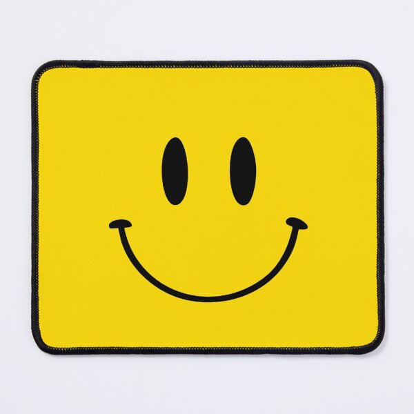 絵 no.8 (smile) Yellow Smiley Face Painted