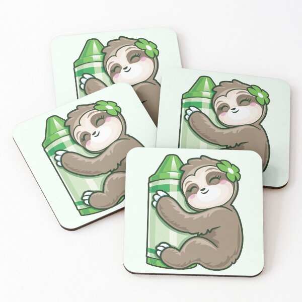 Item preview, Green Cray on Cute Sloth lovers Green designed and sold by pablomendoza.