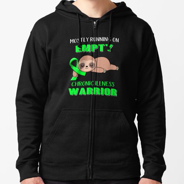 Item preview, Mostly Running On Empty Chronic Illness Warrior designed and sold by Brad-FI.