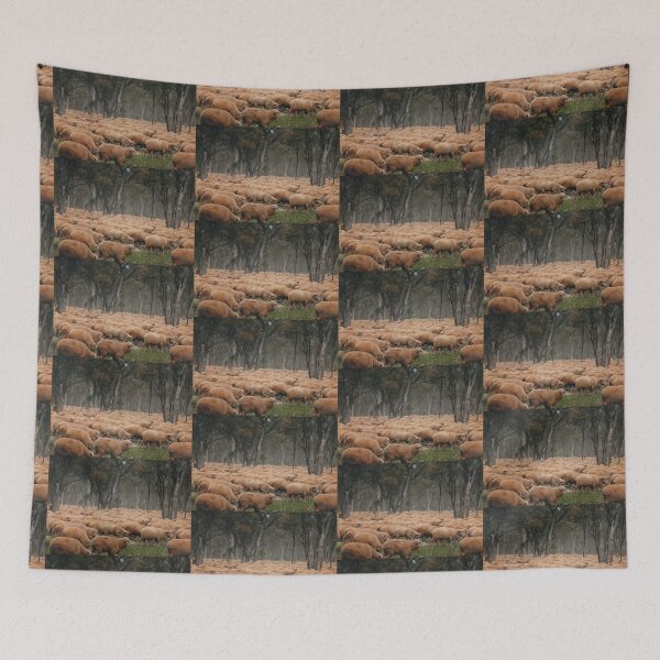 Item preview, Droving Sheep at Albert  © Vicki Ferrari designed and sold by Vicki Ferrari Photography.