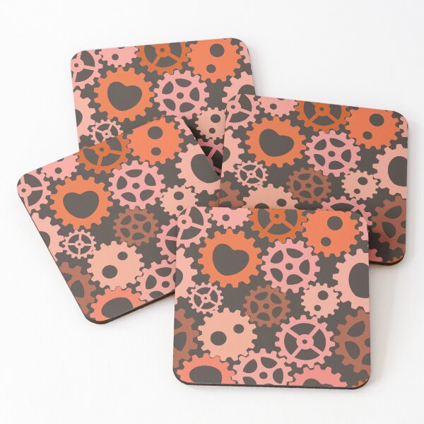 Item preview, Snug cogs orange designed and sold by QuirkyCraftz.