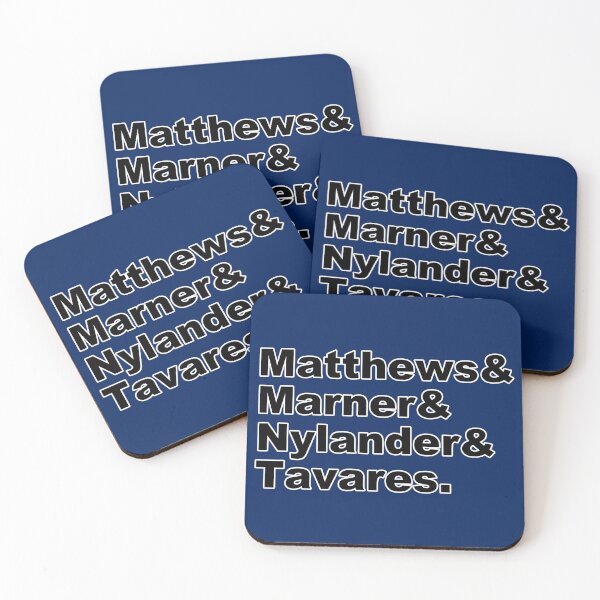 Item preview, Matthews Marner Nylander Tavares Maple Leafs designed and sold by Kathleen Creative.