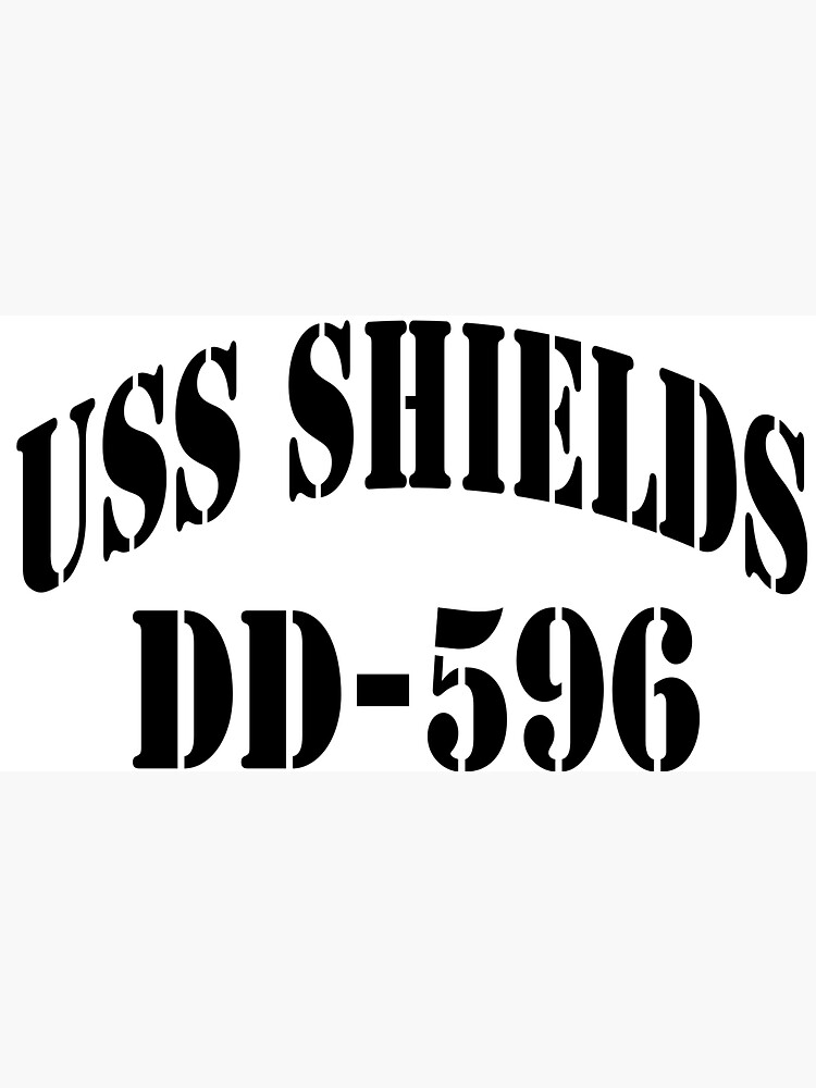 USS SHIELDS (DD-596) SHIP'S STORE by militarygifts